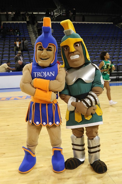 Virginia State University and Norfolk State University Mascots